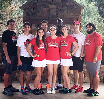2016 LU Club Tennis team